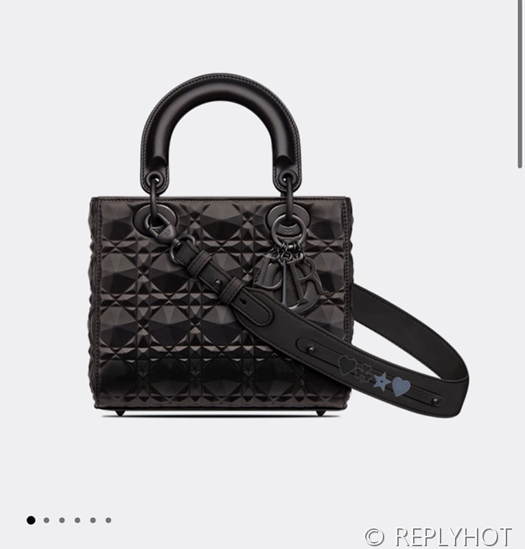 디올 Lady Dior My ABCDior 스몰 백 / 블랙 다이아몬드퀄팅 [매장가840만원대]