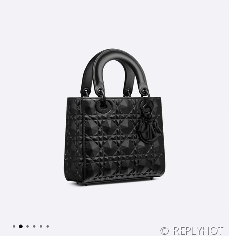 디올 Lady Dior My ABCDior 스몰 백 / 블랙 다이아몬드퀄팅 [매장가840만원대]