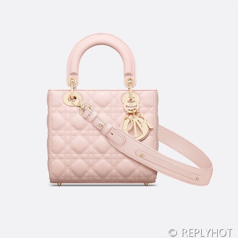 디올 Lady Dior My ABCDior 스몰 백 / 파우더핑크 [매장가840만원대]
