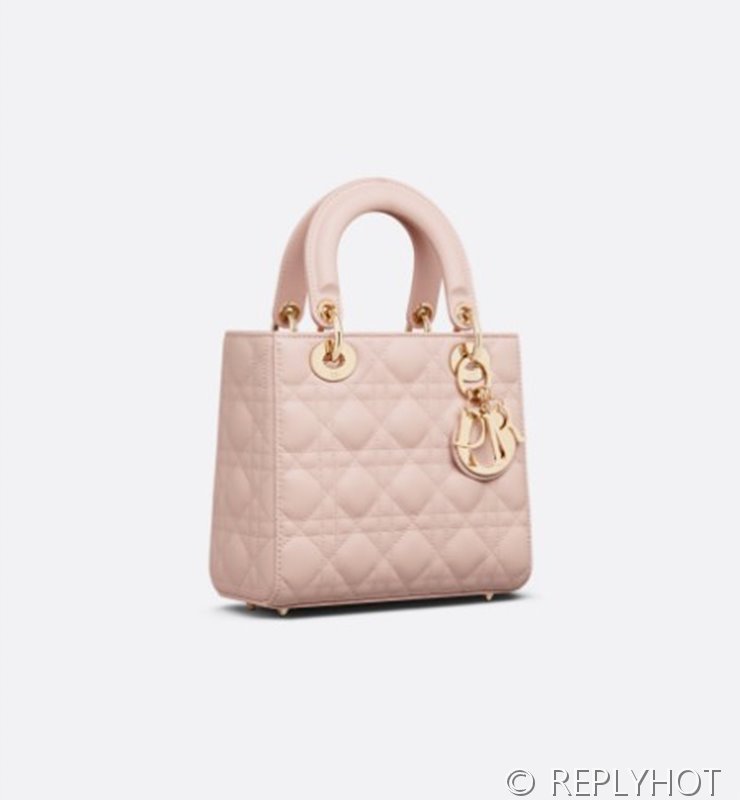 디올 Lady Dior My ABCDior 스몰 백 / 파우더핑크 [매장가840만원대]
