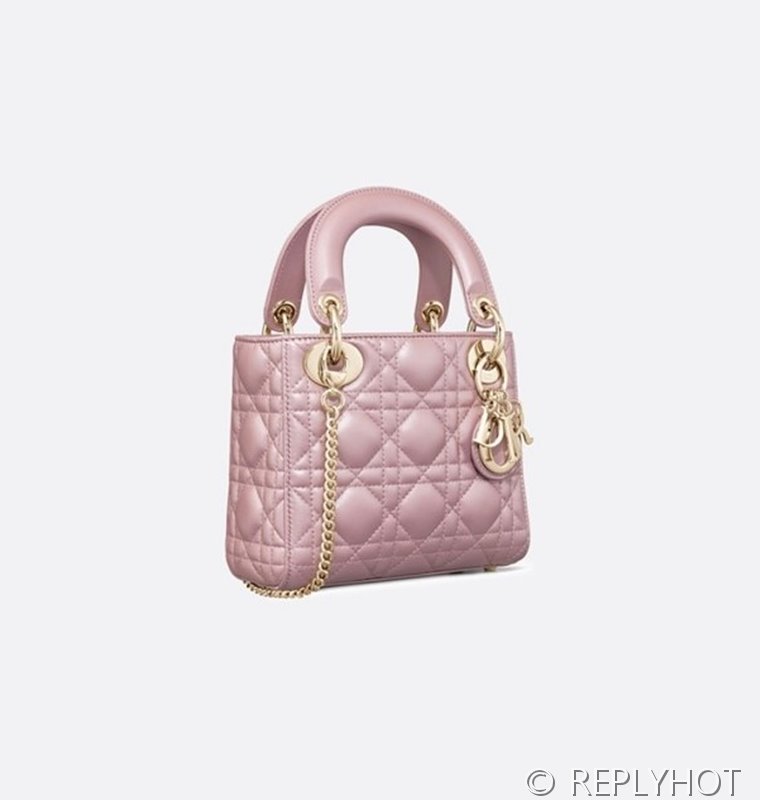 디올 Lady Dior 미니 백 / 펄핑크 [매장가750만원대]