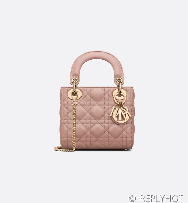 디올 Lady Dior 미니 백 / 블러쉬핑크 [매장가750만원대]