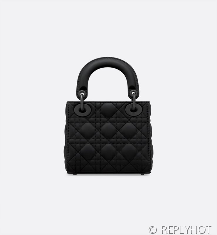 디올 Lady Dior 미니 백 / 울트라매트 블랙 [매장가750만원대]