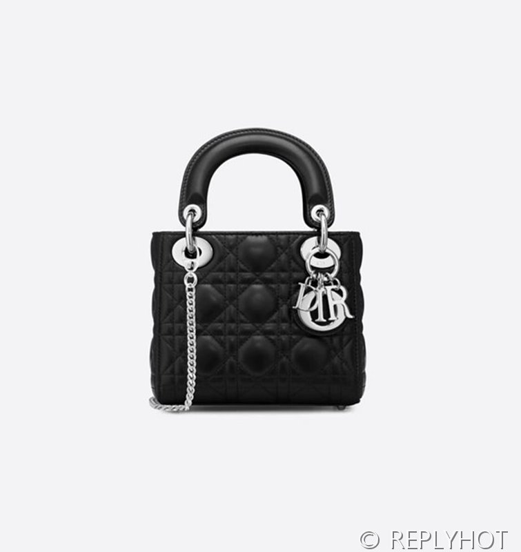 디올 Lady Dior 미니 백 / 블랙실버 [매장가750만원대]