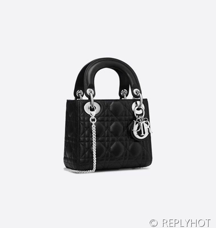 디올 Lady Dior 미니 백 / 블랙실버 [매장가750만원대]