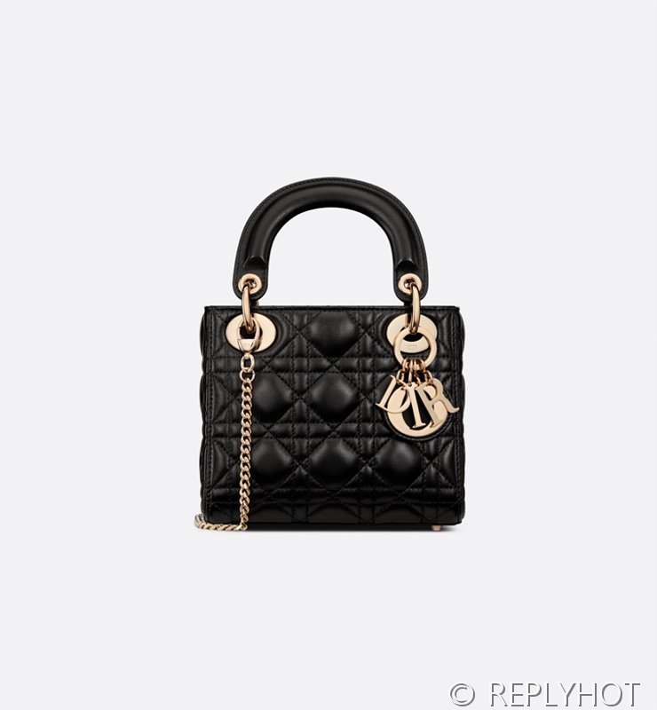디올 Lady Dior 미니 백 / 블랙 [매장가750만원대]