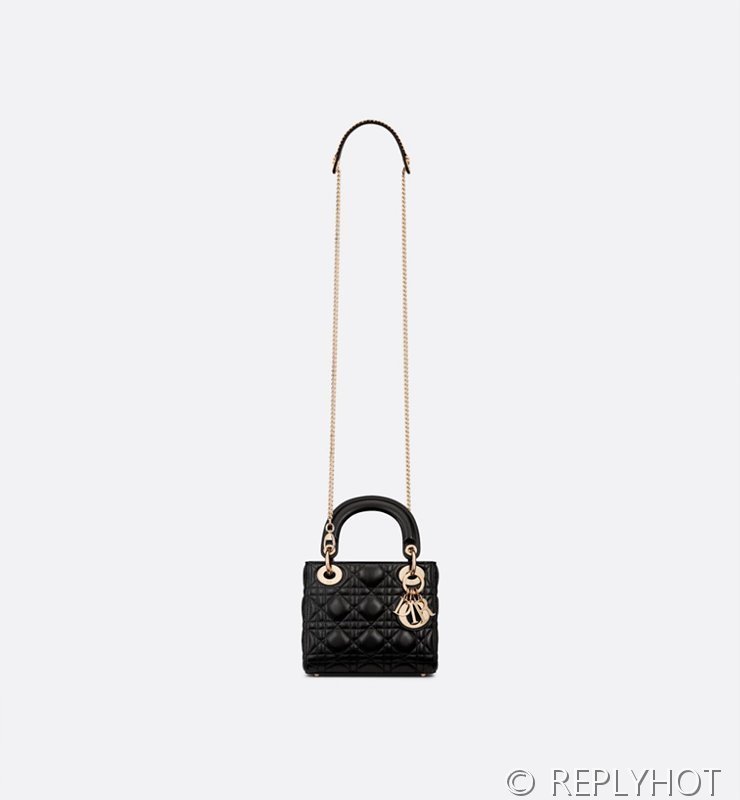 디올 Lady Dior 미니 백 / 블랙 [매장가750만원대]