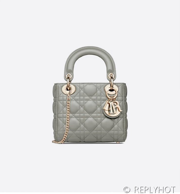 디올 Lady Dior 미니 백 / 그레이 [매장가750만원대]