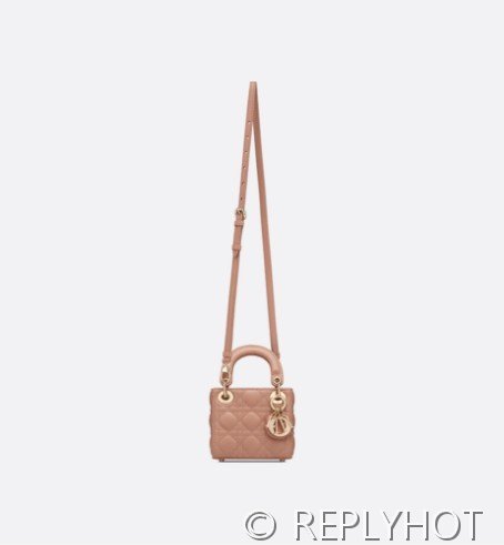 디올 Lady Dior 마이크로 백 / 블러쉬핑크 [매장가540만원대]