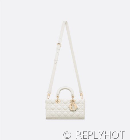 디올 Lady D-Joy 미디움 백 / 화이트 [매장가740만원대]