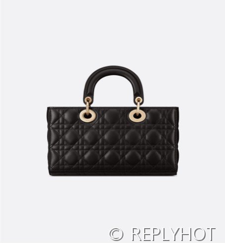 디올 Lady D-Joy 미디움 백 / 블랙 [매장가740만원대]