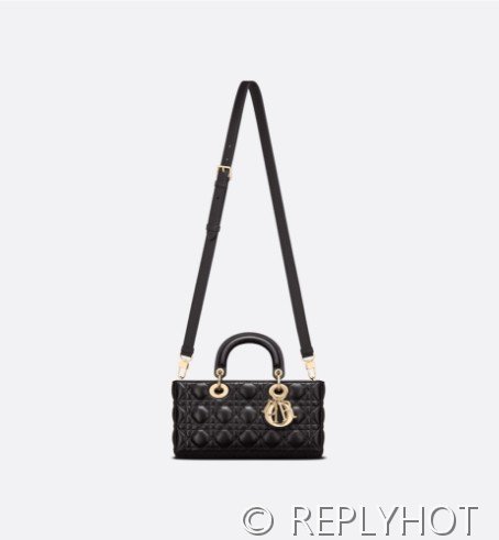 디올 Lady D-Joy 미디움 백 / 블랙 [매장가740만원대]