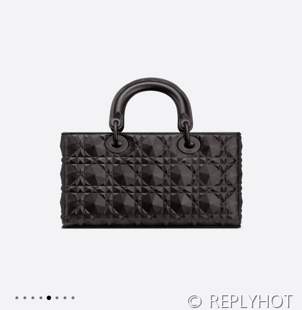 디올 Lady D-Joy 미디움 백 / 블랙 다이아몬트퀄팅 [매장가740만원대]