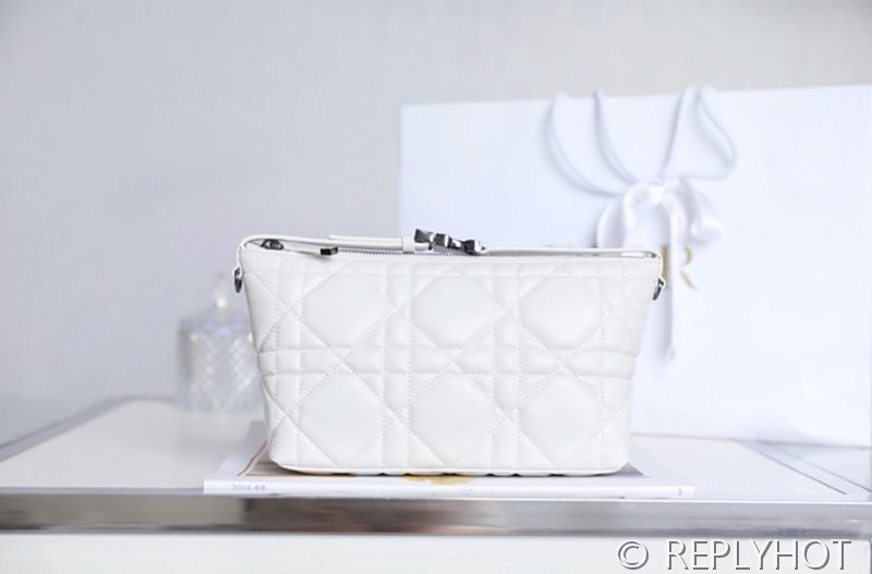 디올 노마드 파우치백 / 화이트 [매장가 350만원대]