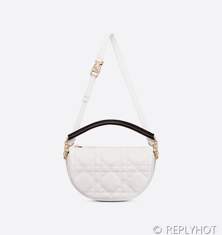 디올 바이브 호보 숄더백 / 스몰 / 화이트