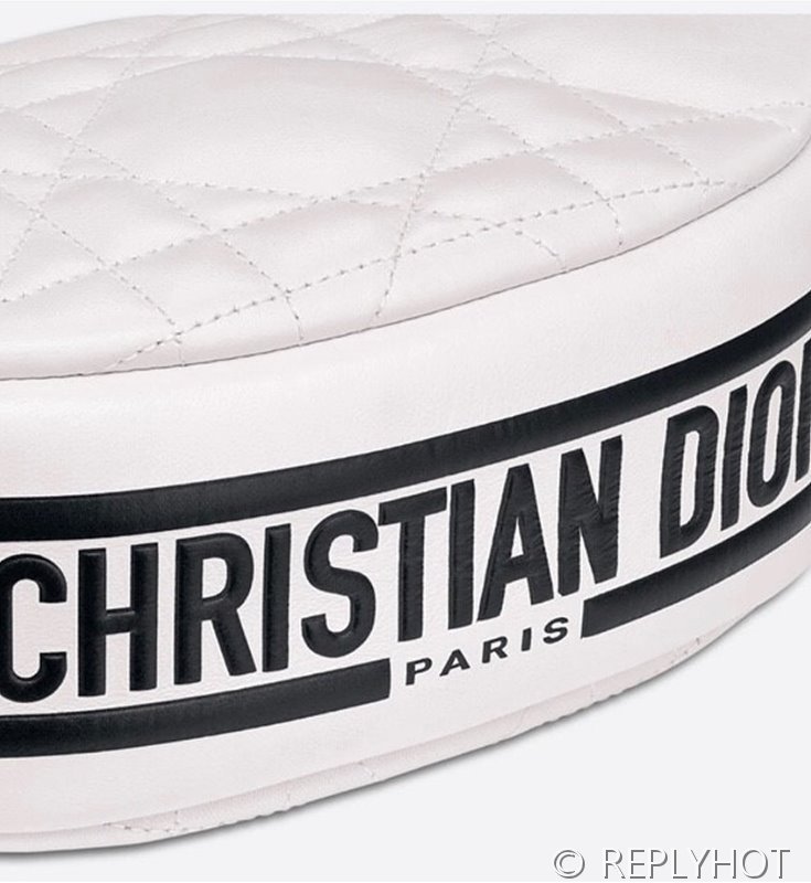 디올 바이브 호보 숄더백 / 스몰 / 화이트