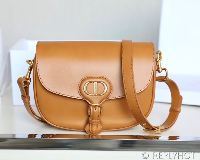 디올 바비 백 미디움 / 브라운 [매장가500만원대]