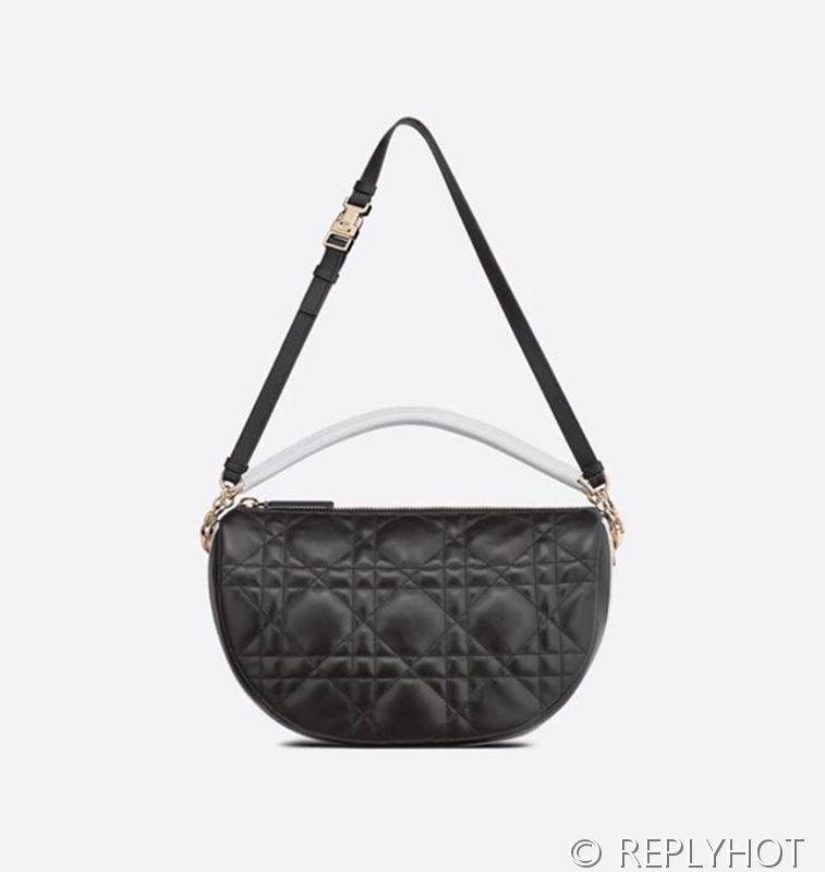 디올 바이브 호보 숄더백 / 미디움 / 블랙