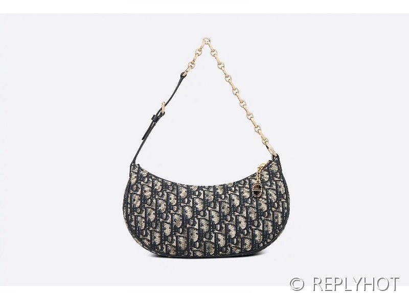 디올 오블리크 라운지 호보 숄더백 [매장가 380만원대]