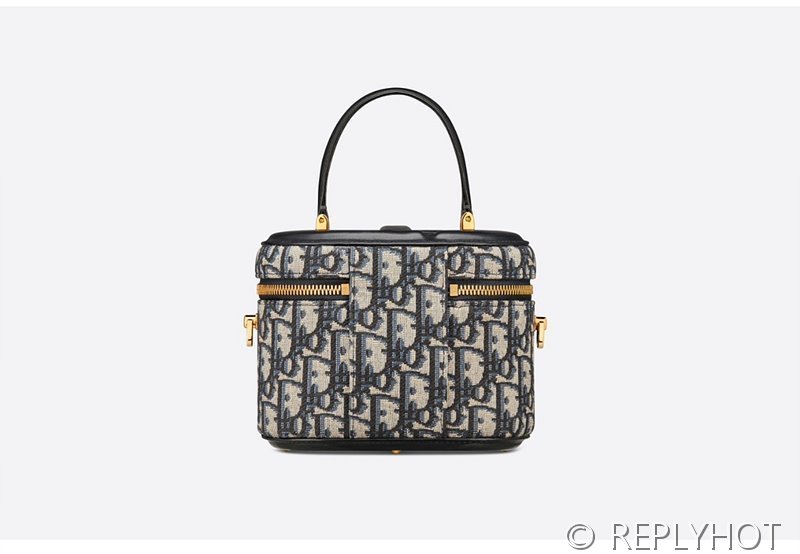 디올 스몰 CD 시그니쳐 베니티 케이스 / 오블리크 [매장가 355만원대]