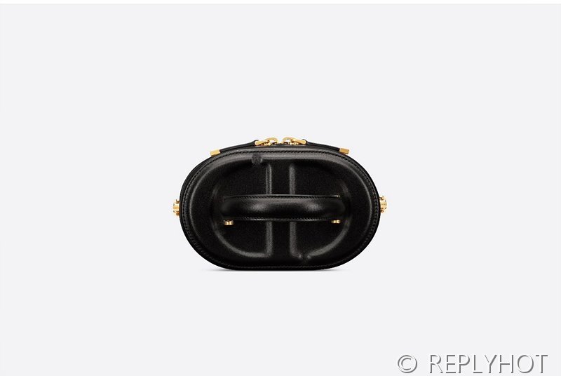 디올 스몰 CD 시그니쳐 베니티 케이스 / 블랙 [매장가 355만원대]