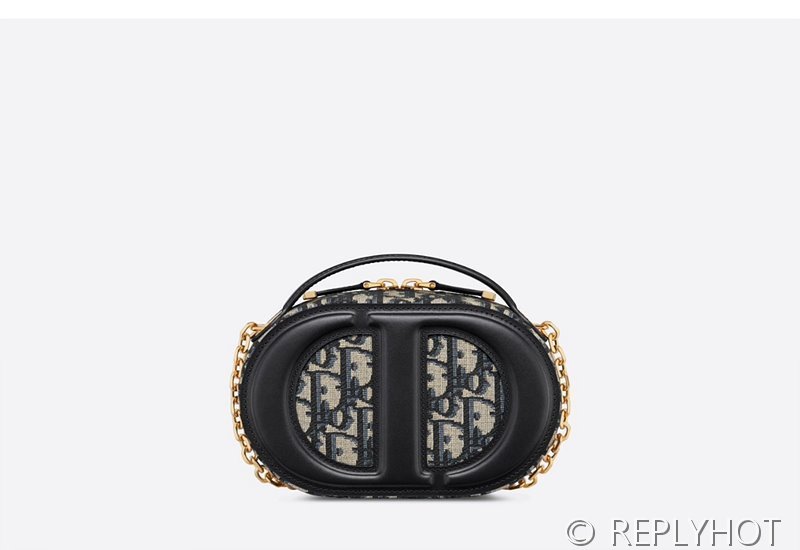 디올 오블리크 CD시크니처 오벌 카메라 미니 백 [매장가 345만원대]