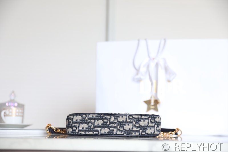 디올 오블리크 파우치