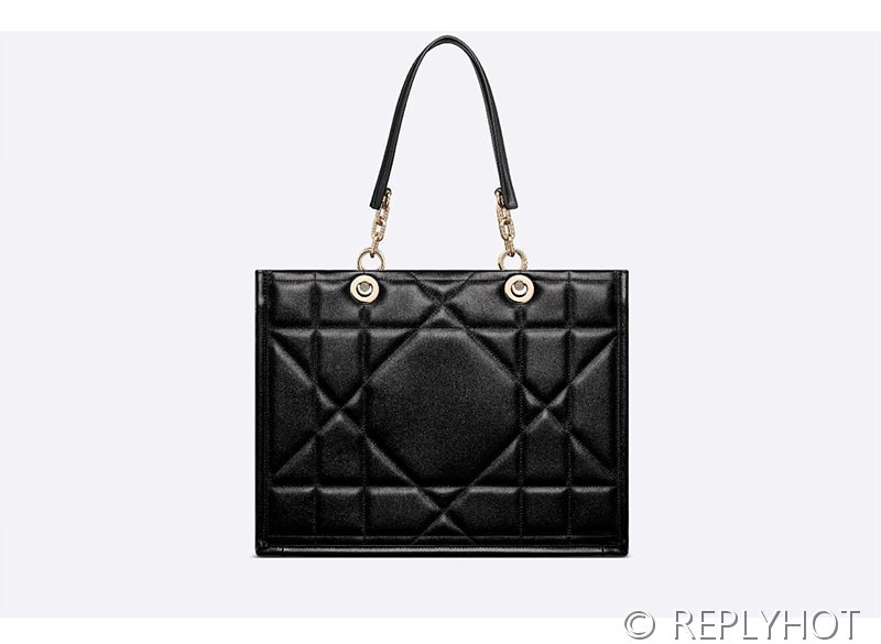 디올 에센셜 Book Tote 토트 백 미디움 / 블랙 [매장가590만원대]