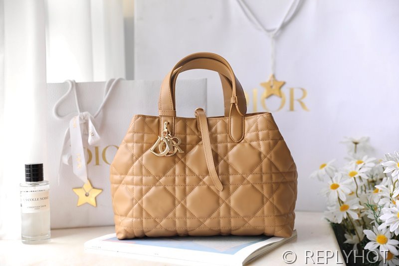 디올 Toujours 뚜주흐 미디엄 백 / 브라운 [매장가530만원대]