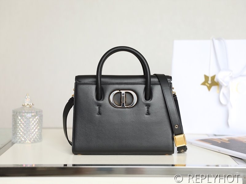 디올 ST HONORE 30 몽테뉴 카바백 / 블랙 [매장가600만원대]