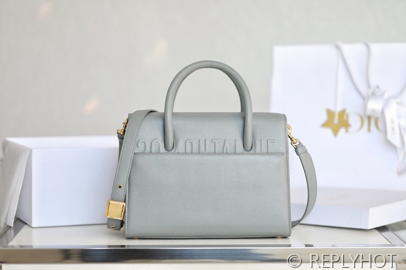 디올 ST HONORE 30 몽테뉴 카바백 / 그레이 [매장가600만원대]