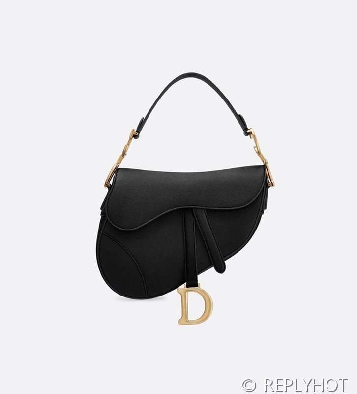 디올 SADDLE 스트랩 백 / 블랙 [580만원대]