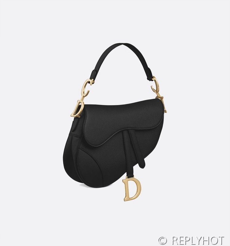 디올 SADDLE 스트랩 백 / 블랙 [580만원대]