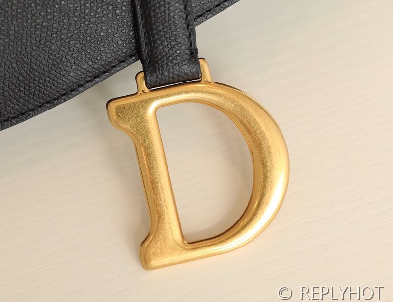 디올 SADDLE 스트랩 백 / 블랙 [580만원대]