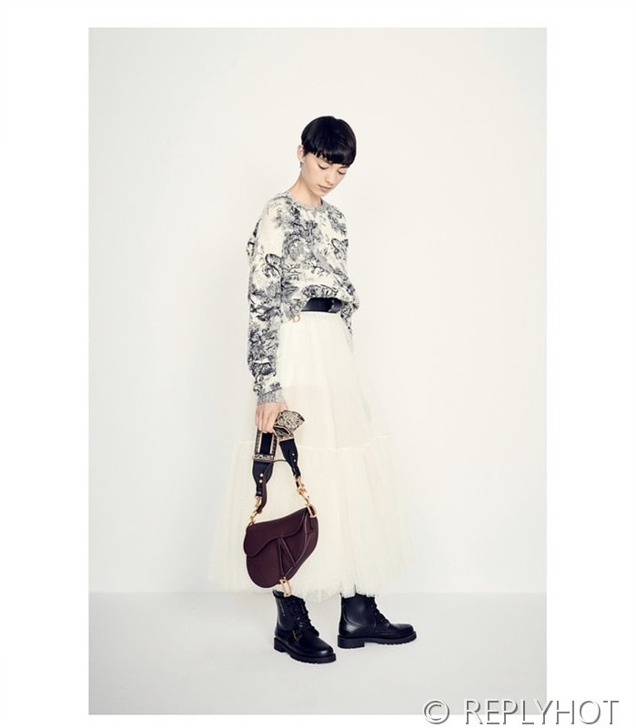 디올 SADDLE 스트랩 백 / 버건디 [580만원대]