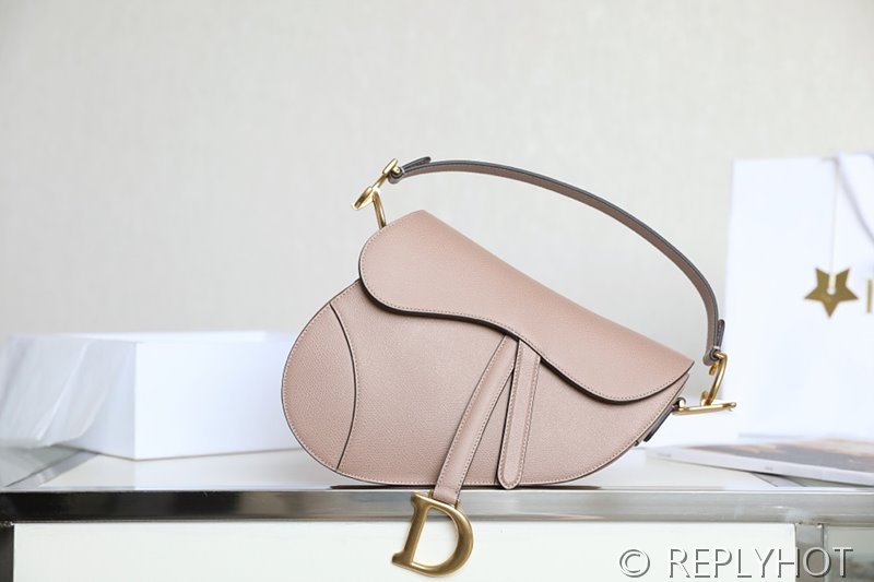 디올 SADDLE 스트랩 백 / 밀크브라운 [580만원대]