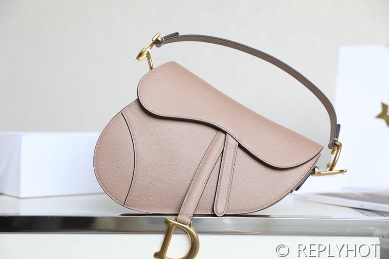 디올 SADDLE 스트랩 백 / 밀크브라운 [580만원대]