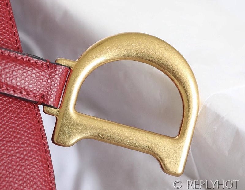 디올 SADDLE 스트랩 백 / 레드카운터 [580만원대]