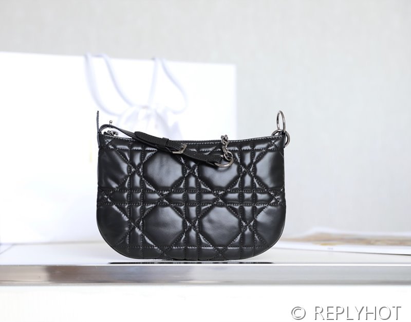 디올 카로 미니 튤립백 / 블랙 [매장가 395만원대]