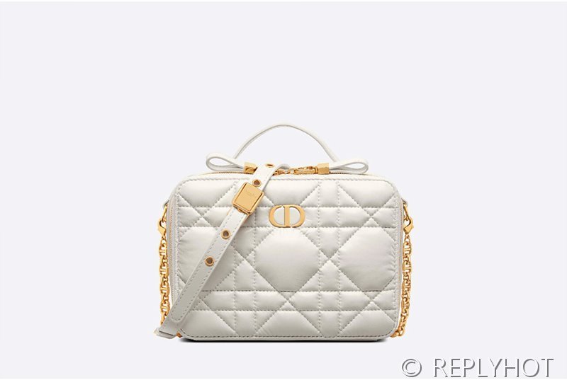 디올 카로 박스 백 카메라백 /화이트 [매장가 355만원대]