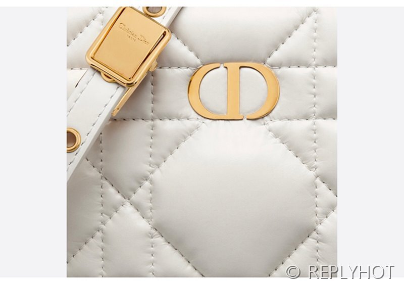디올 카로 박스 백 카메라백 /화이트 [매장가 355만원대]