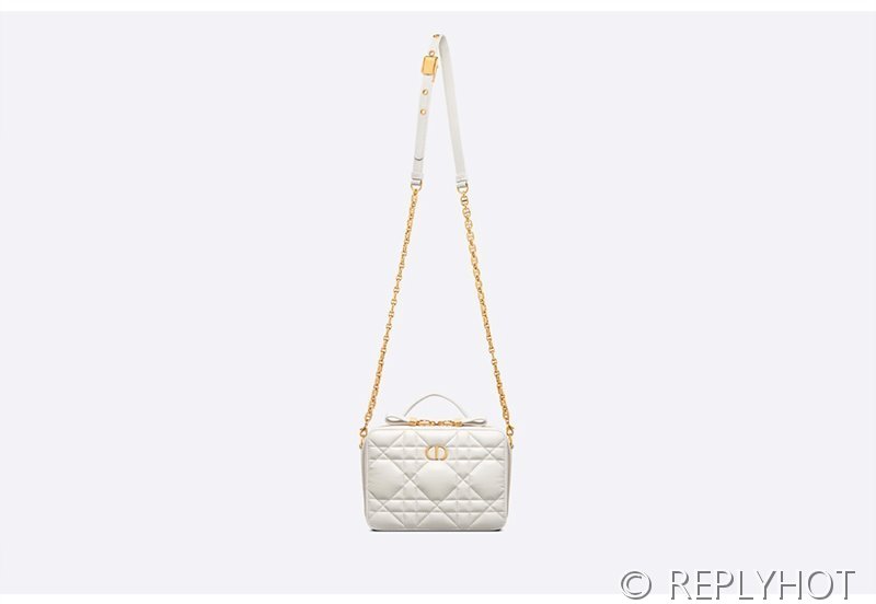 디올 카로 박스 백 카메라백 /화이트 [매장가 355만원대]