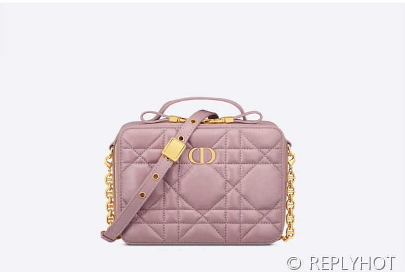 디올 카로 박스 백 카메라백 /핑크 [매장가 355만원대]