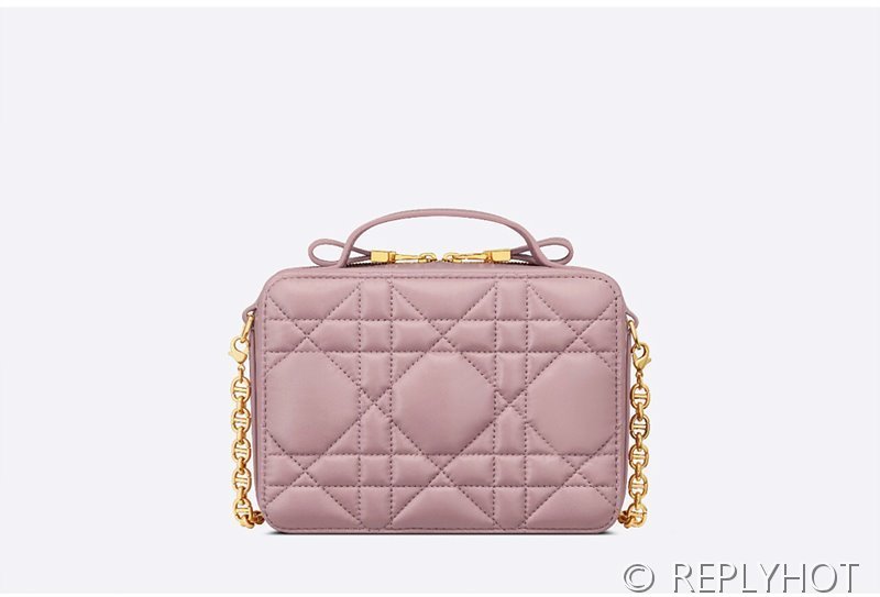 디올 카로 박스 백 카메라백 /핑크 [매장가 355만원대]