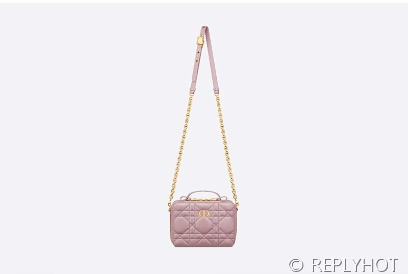 디올 카로 박스 백 카메라백 /핑크 [매장가 355만원대]