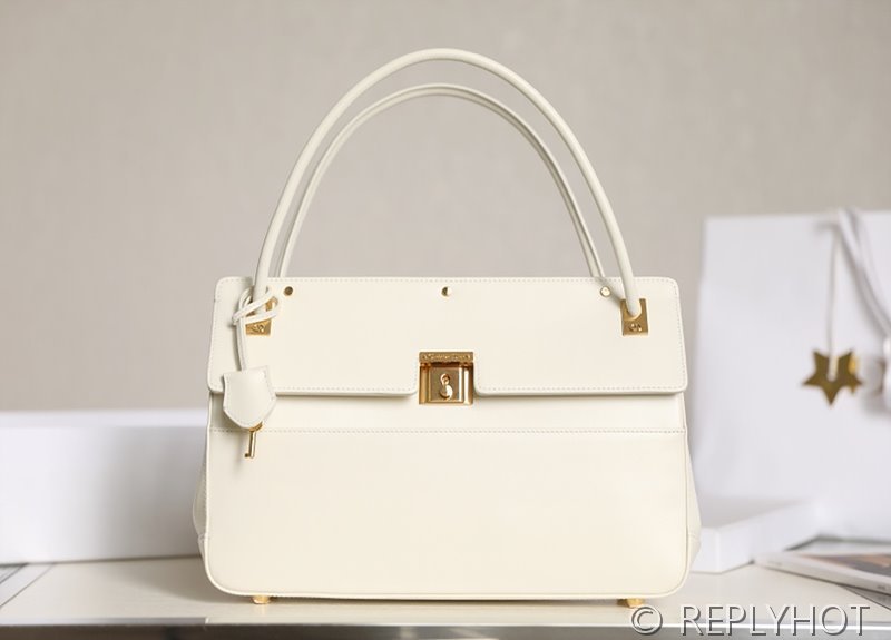 디올 Parisienne 파리지앵 백 / 화이트