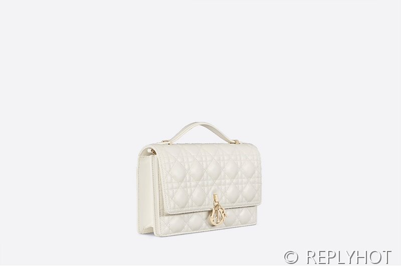 디올 MISS DIOR 탑핸들백 / 화이트 [매장가 560만원대]