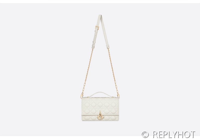 디올 MISS DIOR 탑핸들백 / 화이트 [매장가 560만원대]