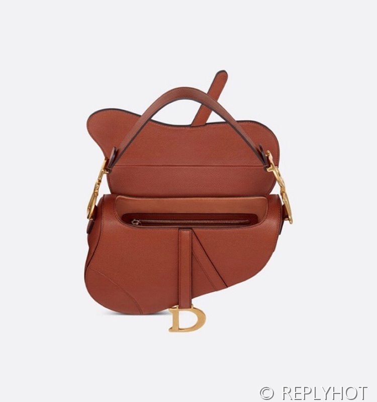디올 SADDLE 스트랩 백 / 다크브론즈 [580만원대]