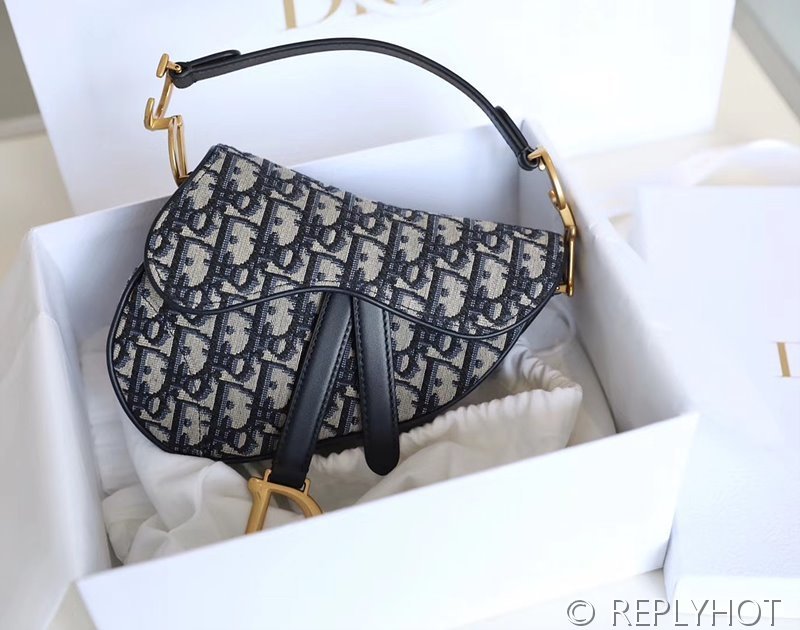 디올 SADDLE 스트랩 백 미니 / 오블리크자카드 [520만원대]